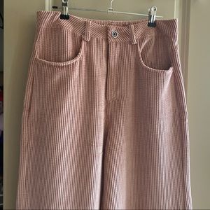 Corduroy wide leg pants Italy